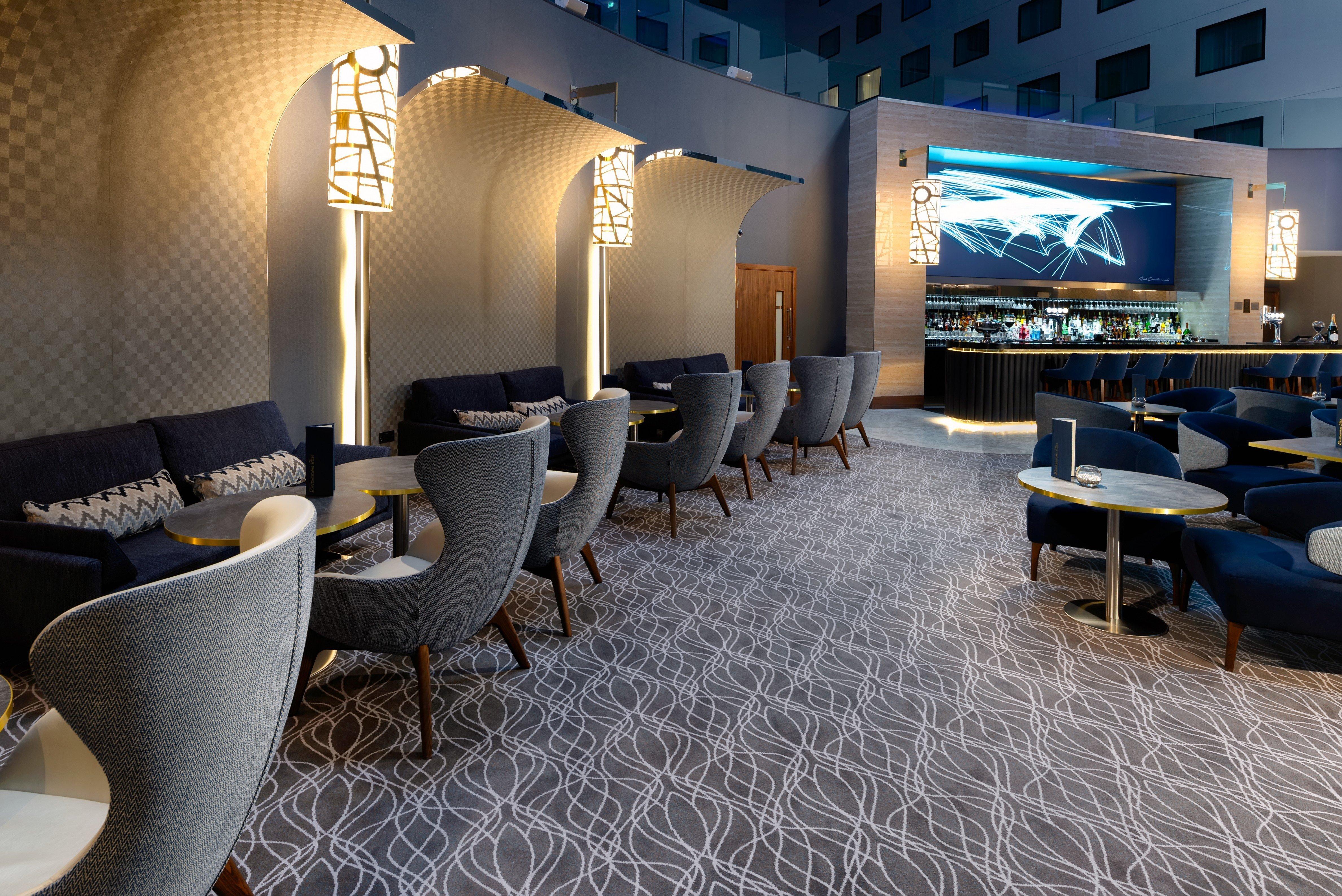 فندق هوليداي إن إكسبريس لندن هيثرو تي 4 المظهر الخارجي الصورة The interior of the hotel