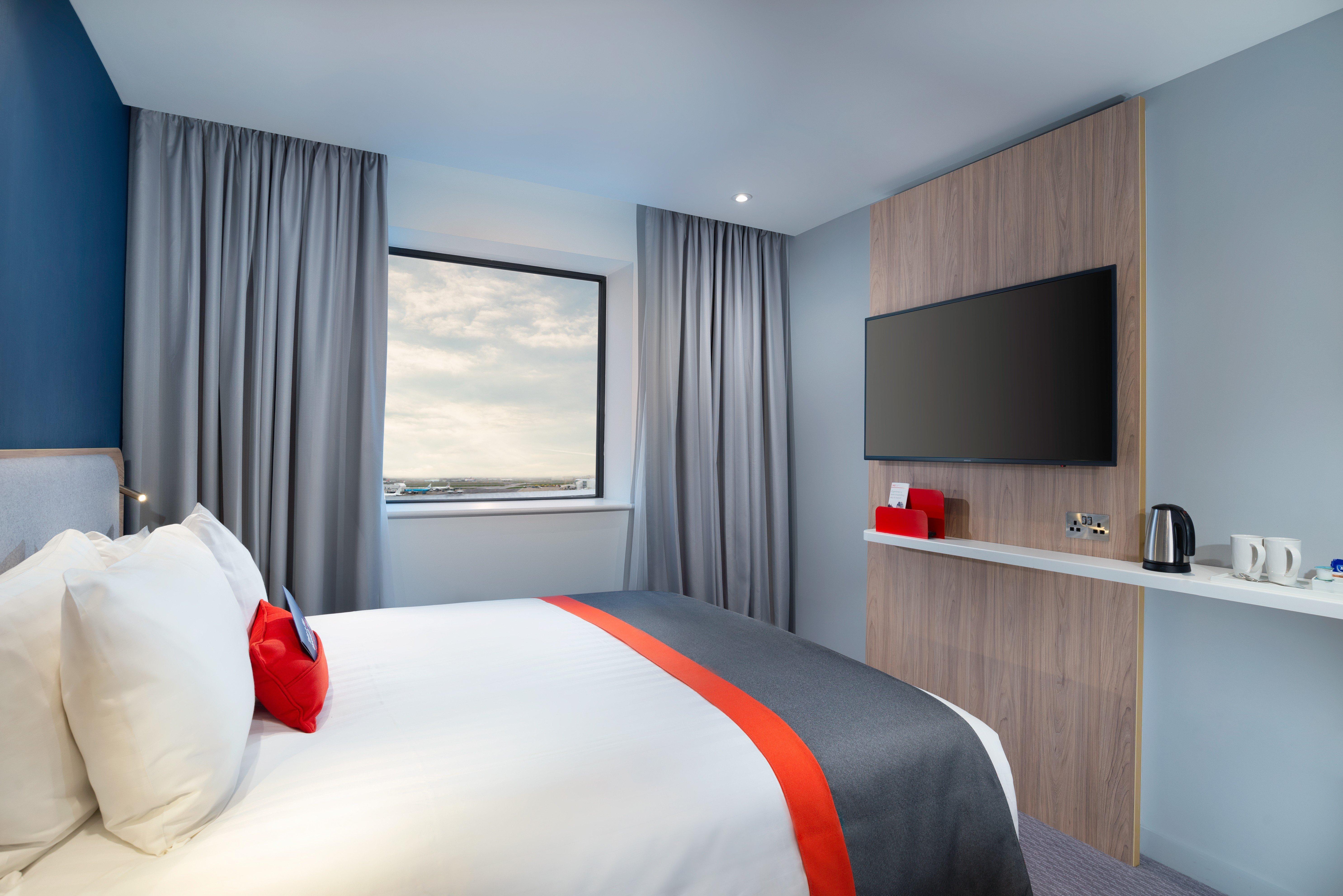 فندق هوليداي إن إكسبريس لندن هيثرو تي 4 المظهر الخارجي الصورة A room at the airport